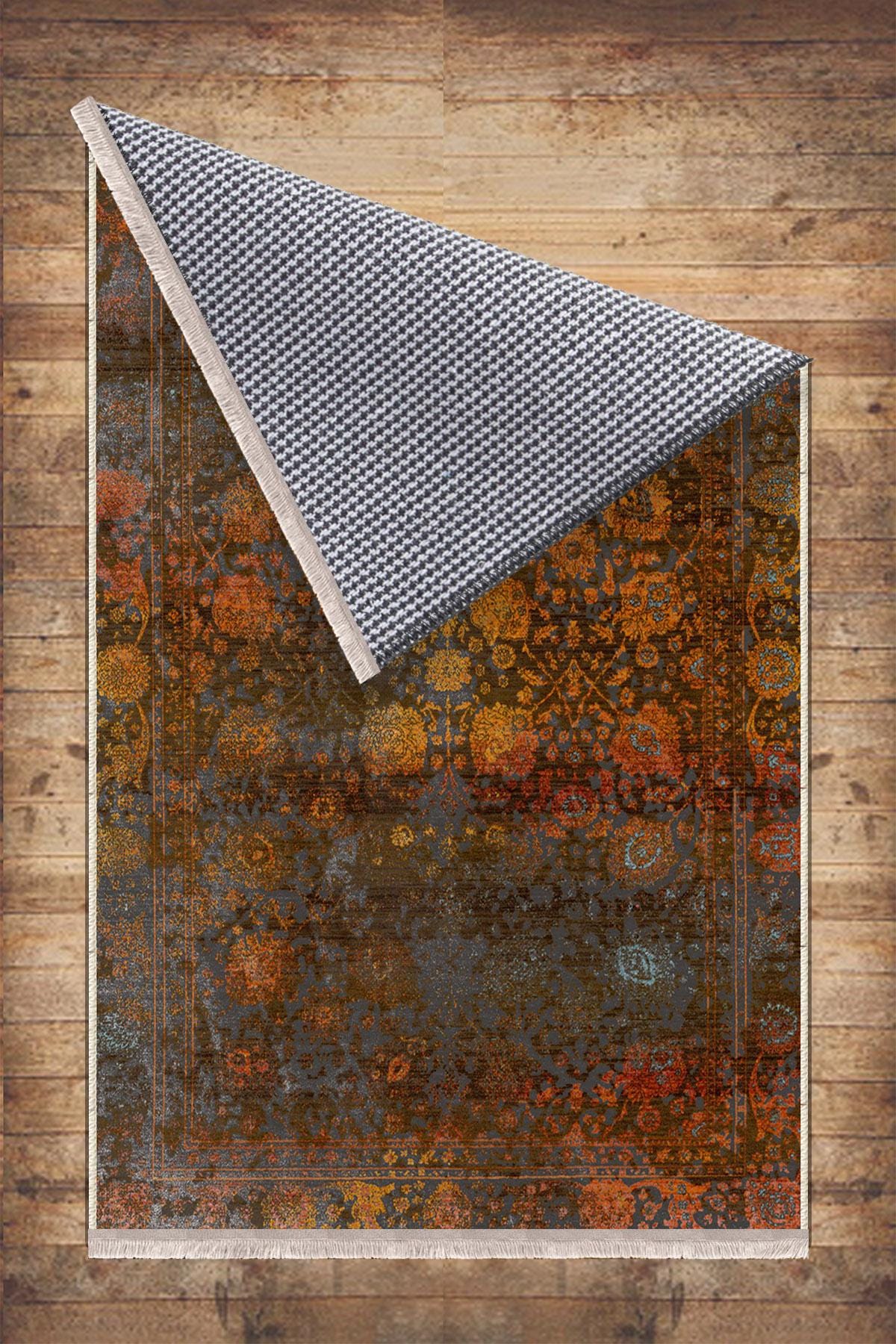 Authentic Ethnic Retro Persian Non-Slip Turkish Kilim Area Rug, Washable Living Room Rugs with pillow case gift, Housewarming Gift