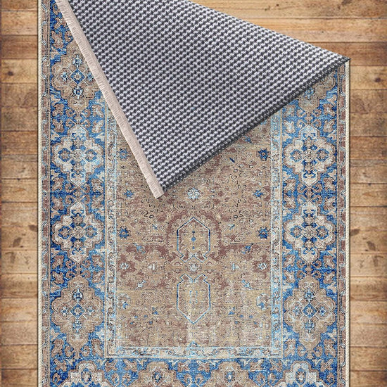 Authentic Ethnic Retro Persian Non-Slip Turkish Kilim Area Rug, Washable Living Room Rugs with pillow case gift, Housewarming Gift