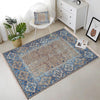 Authentic Ethnic Retro Persian Non-Slip Turkish Kilim Area Rug, Washable Living Room Rugs with pillow case gift, Housewarming Gift