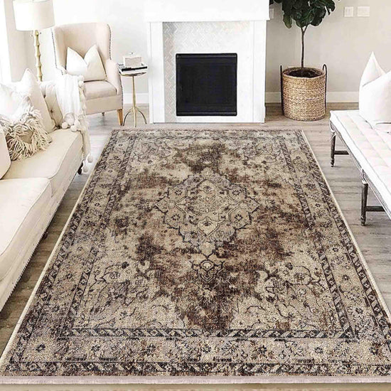Authentic Ethnic Retro Persian Anatolian Turkish Kilim Area Rug, Washable Non Slip Living Room Rugs with pillow case gift, Housewarming Gift