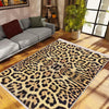 Authentic Ethnic Retro Persian Anatolian Turkish Kilim Area Rug, Washable Non Slip Living Room Rugs with pillow case gift, Leopard Theme Rug