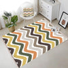 Authentic Ethnic Retro Persian Anatolian Turkish Kilim Area Rug, Washable Non Slip Living Room Rugs with pillow case gift, Colorful Line Rug