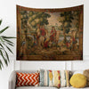 Vintage French Kings Pipers Wall Tapestry – Boho Bedroom & Living Room Decor, Detailed Artwork Textile, Unique Home Accent