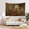 Vintage French Kings Pipers Wall Tapestry – Boho Bedroom & Living Room Decor, Detailed Artwork Textile, Unique Home Accent