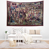 French Wall Tapestry Le Tournai Vintage Style Lightweight Hanging Art for Living Room & Bedroom Home Decor