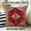 Authentic Ethnic Retro Persian Anatolian Turkish Kilim Area Rug, Washable Non Slip Living Room Rugs with pillow case gift, Brown Retro Rug