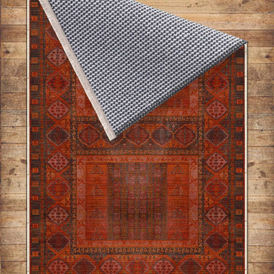 Authentic Ethnic Retro Persian Anatolian Turkish Kilim Area Rug, Washable Non Slip Living Room Rugs with pillow case gift, Housewarming Gift