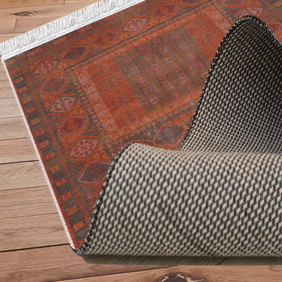 Authentic Ethnic Retro Persian Anatolian Turkish Kilim Area Rug, Washable Non Slip Living Room Rugs with pillow case gift, Housewarming Gift