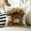 Pineapple Summer Theme Both Side Printed Pillow Cases, Cozy Cottagecore Accent Pillow, Tropical Spun Pillow Cushion, Housewarming Gift