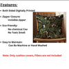 Kids Room Decor Construction Equipment Pillow Covers, Bold Nursery Cushion & Decorative Children Throw Pillowcases for Playroom