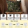 Kids Room Decor Pillow Covers, Bold Nursery Cushion & Decorative Children Throw Pillowcases for Playroom