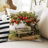 Red Apple Tree Farm Theme Both Side Printed Pillow Cases, Cozy Cottagecore Accent Pillow, Apple Spun Pillow Cushion, Housewarming Gift