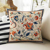 Vintage Retro Roses Both Side Printed Pillow Cases, Cozy Cottagecore Accent Pillow, Turkish Floral Spun Pillow Cushion, Housewarming Gift