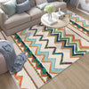 Authentic Ethnic Retro Persian Anatolian Turkish Kilim Area Rug, Washable Non Slip Living Room Rugs with pillow case gift, Housewarming Gift