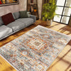 Authentic Ethnic Retro Persian Anatolian Turkish Kilim Area Rug, Washable Non Slip Living Room Rugs with pillow case gift, Housewarming Gift