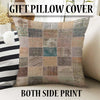 Traditional Retro Patchwork Design Kilim Area Rug Runner, Boho Accent Carpet, Unique Room Mat, Washable Anti-Slip Rug with pillow case gift