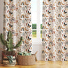 Bohemian Dream Catcher Curtains for Nursery Kids Room – Rainbow Hearts, Moon & Leaves Theme, Custom Size Drapes, Pillow Case Gift