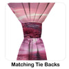 Pink Trees Forest Path Curtains for Girls Room, Floral Window Drapes, Custom Size Kids Nursery Decor & Gift Pillow Covers