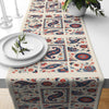 Table Runner Vintage Turkish Ottoman Kilim Ethnic Figures Retro Dining Room Decor Textile Accent Home Decoration