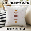 Girls Room Curtains Boho Moon Polka Dots Window Drapes Custom Size with Gift Pillow Covers - Nursery Decor, Kids Bedroom Curtains