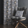 Gray Nordic Moon Clouds Kids Nursery Curtains, Custom Size Window Drapes & Gify Pillow Covers for Baby Room Decor