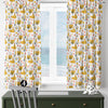 Yellow Submarine Nursery Curtains & Gift Pillow Covers - Custom Kids Room Drapes, Toddler Marine Decor, Gift, Custom Size Options