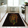 Coffee Theme Non-Slip Kitchen Runner Rug, Washable Modern Kitchen Mat, Home Decor Floor Mat for Cooking & Dining Areas