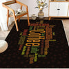 Coffee Theme Non-Slip Kitchen Runner Rug, Washable Modern Kitchen Mat, Home Decor Floor Mat for Cooking & Dining Areas