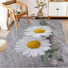 Daisy Floral Flowers Kitchen Runner Rug Non-Slip Washable Floor Mat Modern Floral Design Home Decor Kitchen Mat