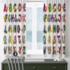 Alphabet Educational Animals Nursery Curtains – Custom Kids Room Drapes & Cute Bedroom Window Treatment Decor with Gift Pillow Covers