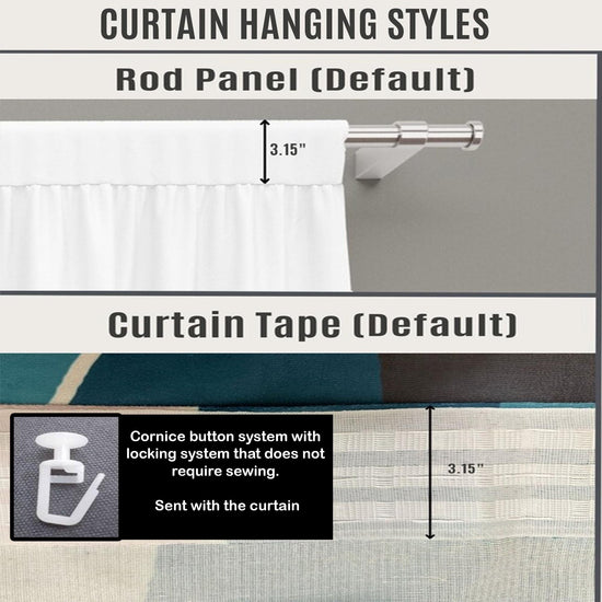 Alphabet Educational Animals Nursery Curtains – Custom Kids Room Drapes & Cute Bedroom Window Treatment Decor with Gift Pillow Covers