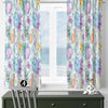 Nursery Curtains with Elephant Hippo Zebra Giraffe Animals – Custom Kids Room Drapes & Cute Bedroom Window Decor with Gift Pillow Covers