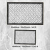 Black Border Gray Greek Key Bathroom Rug, Geometic Non Slip Quick Dry Bath Mat - Geometric Toilet Mat, Soft Washable Modern Decor