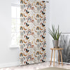 Bohemian Rainbow Hearts Sheer Curtain for Kids Room –Baby Nursery Net Voile, Lightweight & Machine Washable - Matching Accessories