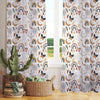 Bohemian Rainbow Hearts Sheer Curtain for Kids Room –Baby Nursery Net Voile, Lightweight & Machine Washable - Matching Accessories