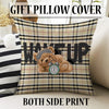 Sleepy Cute Bear Sheer Curtain for Kids Room, Lightweight  Nursery Net Voile, Kids Room Window Drapes, Machine Washable