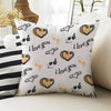 Kids Room Decor Girls Garden Floral Flowers Pillow Covers, Bold Nursery Cushion & Decorative Children Throw Pillowcases for Playroom