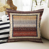 Rug Design Pillow Covers - Turkish Kilim Pattern Cushion Case, Ethnic Print Throw Pillow, Vintage Style Accent Pillow Covers