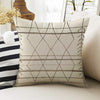 Rug Design Pillow Covers - Turkish Kilim Pattern Cushion Case, Boho Print Throw Pillow, Vintage Style Accent Pillow Covers