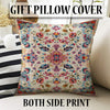 Persian Vintage Style Rug, Colorful Flower Turkish Floral Carpet, Soft Textured Kitchen Runner, Bohemian Area Rugs for Living Room & Bedroom