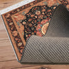 Persian Vintage Victorian Style Rug, Brown Turkish Medieval Carpet, Soft Textured Kitchen Runner, Bohemian Area Rug for Living Room Bedroom