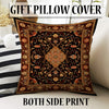 Persian Vintage Victorian Style Rug, Brown Turkish Medieval Carpet, Soft Textured Kitchen Runner, Bohemian Area Rug for Living Room Bedroom