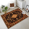 Persian Vintage Victorian Style Rug, Brown Turkish Medieval Carpet, Soft Textured Kitchen Runner, Bohemian Area Rug for Living Room Bedroom