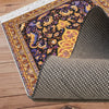 Persian Ethnic Victorian Tribal Rug - Brown Purple Black Turkish Floral Medieval Carpet, Soft Textured Kitchen Runner Bohemian Area Rug