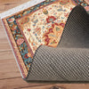 Persian Ethnic Victorian Tribal Rug - Brown Green Red Turkish Floral Medieval Carpet, Soft Textured Kitchen Runner Bohemian Area Rug