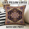 Gothic Ethnic Victorian Tribal Rug - Brown Purple Turkish Floral Medieval Carpet, Soft Textured Kitchen Runner Bohemian Area Rug