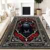 Raven Rug Dark Academia Boho Fairycore Decor | Satanic Gothic Crowcore Cottagecore Rug Witchy Aesthetic Carpet