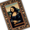Mona Lisa Rug – Patterned Area Rug Featuring Leonardo da Vinci’s Famous Painting, Classical Art Decor, Unique Gift for Art Lovers