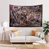 French Wall Tapestry Le Tournai Vintage Style Lightweight Hanging Art for Living Room & Bedroom Home Decor