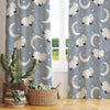 Kids Nursery Curtains with Gray White Moon Stars Sheep Lamb Design & Gift Pillowcase, Custom Sizes, Cozy Child Room Decor